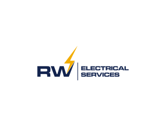 RW Electrical Services logo design by ammad