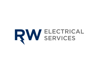 RW Electrical Services logo design by Renaker