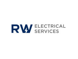 RW Electrical Services logo design by Renaker