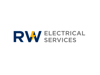 RW Electrical Services logo design by Renaker