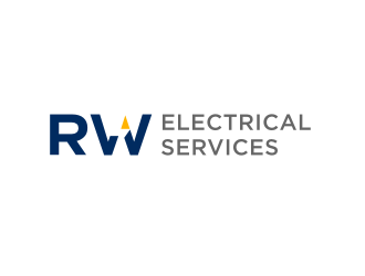 RW Electrical Services logo design by Renaker