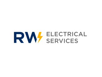 RW Electrical Services logo design by Renaker