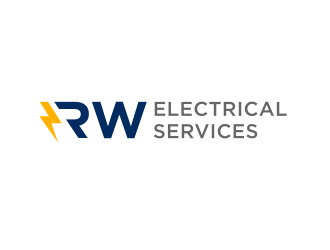 RW Electrical Services logo design by Renaker
