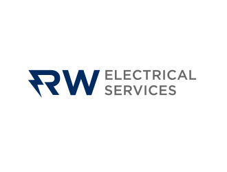 RW Electrical Services logo design by Renaker