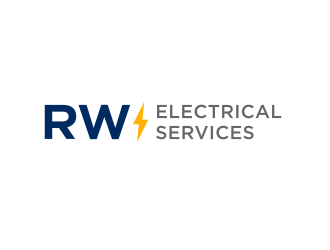 RW Electrical Services logo design by Renaker