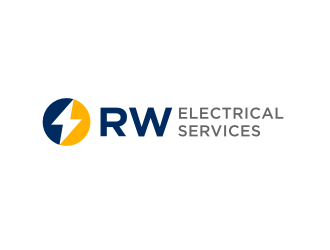 RW Electrical Services logo design by Renaker