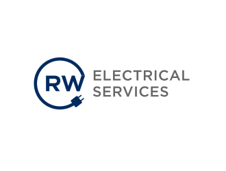 RW Electrical Services logo design by Renaker