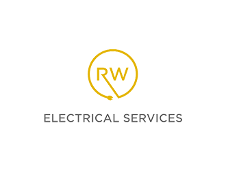 RW Electrical Services logo design by yeve