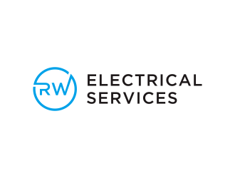RW Electrical Services logo design by cimot