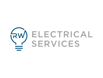 RW Electrical Services logo design by cimot