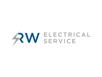 RW Electrical Services logo design by cimot