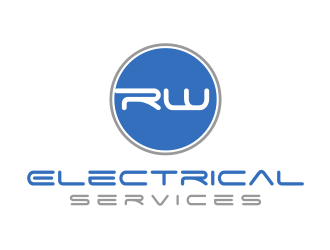 RW Electrical Services logo design by Landung