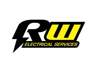 RW Electrical Services logo design by item17