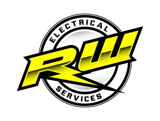 RW Electrical Services logo design by daywalker