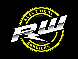 RW Electrical Services logo design by daywalker