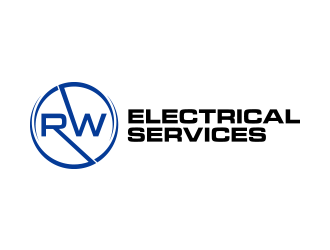 RW Electrical Services logo design by lexipej