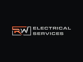 RW Electrical Services logo design by blackcane