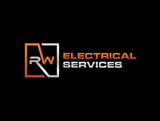 RW Electrical Services logo design by bomie