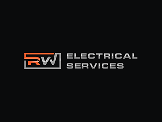 RW Electrical Services logo design by blackcane