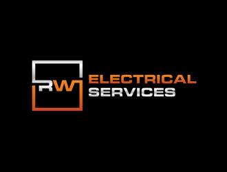 RW Electrical Services logo design by bomie