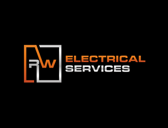 RW Electrical Services logo design by bomie