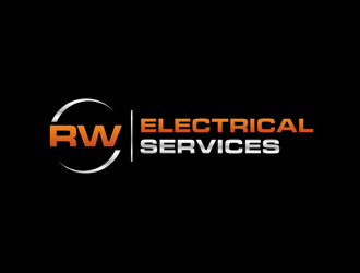 RW Electrical Services logo design by bomie