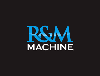 R&M Machine, Inc. logo design by hatori