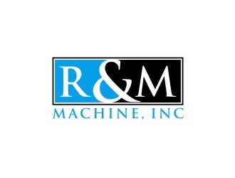 R&M Machine, Inc. logo design by agil