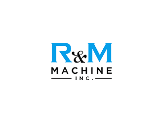 R&M Machine, Inc. logo design by checx