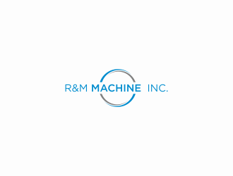 R&M Machine, Inc. logo design by p0peye
