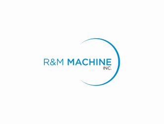 R&M Machine, Inc. logo design by p0peye