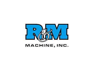 R&M Machine, Inc. logo design by blackcane