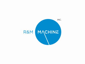 R&M Machine, Inc. logo design by p0peye