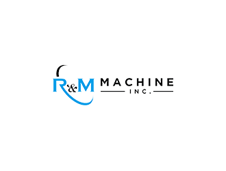 R&M Machine, Inc. logo design by checx