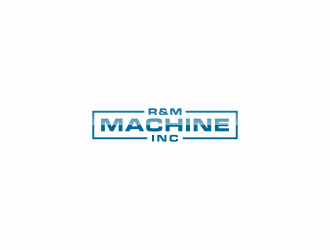 R&M Machine, Inc. logo design by p0peye