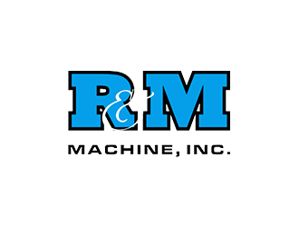 R&M Machine, Inc. logo design by blackcane