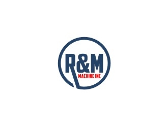 R&M Machine, Inc. logo design by bricton