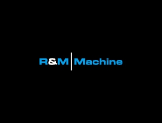 R&M Machine, Inc. logo design by logoesdesign