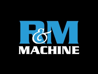 R&M Machine, Inc. logo design by jishu