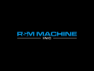 R&M Machine, Inc. logo design by ammad