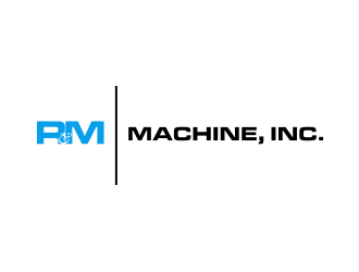 R&M Machine, Inc. logo design by nurul_rizkon