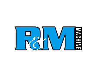 R&M Machine, Inc. logo design by Foxcody