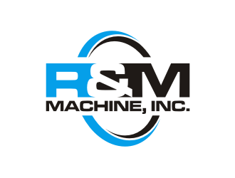 R&M Machine, Inc. logo design by rief