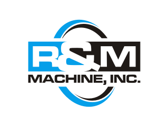 R&M Machine, Inc. logo design by rief