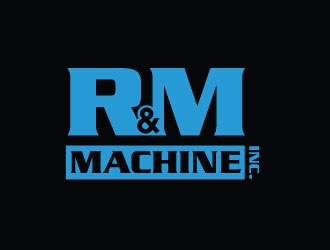 R&M Machine, Inc. logo design by jishu