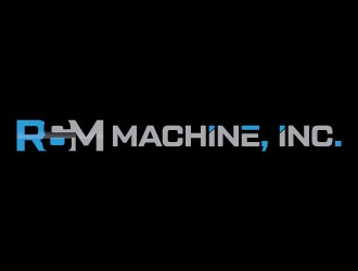 R&M Machine, Inc. logo design by Erasedink