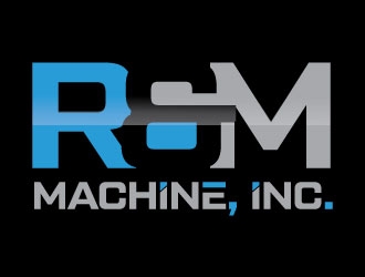 R&M Machine, Inc. logo design by Erasedink