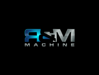 R&M Machine, Inc. logo design by ndaru