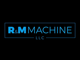 R&M Machine, Inc. logo design by marshall