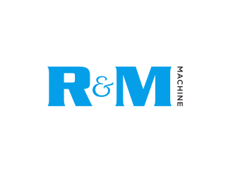 R&M Machine, Inc. logo design by Renaker